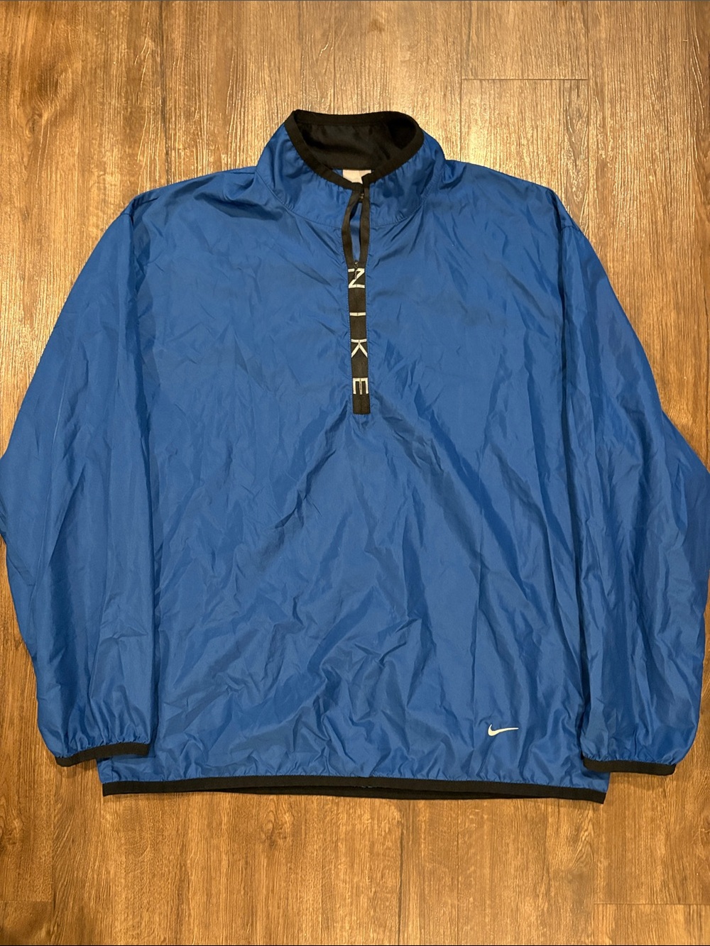 Vintage Nike men’s large quarter zip windbreaker